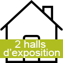 halls d'exposition